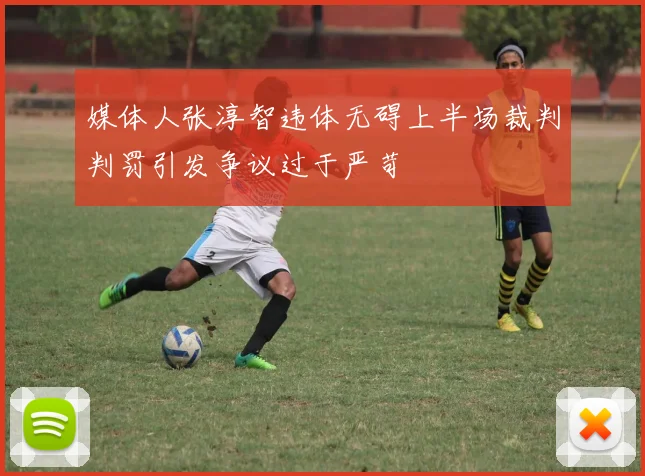 媒体人张淳智违体无碍上半场裁判判罚引发争议过于严苛